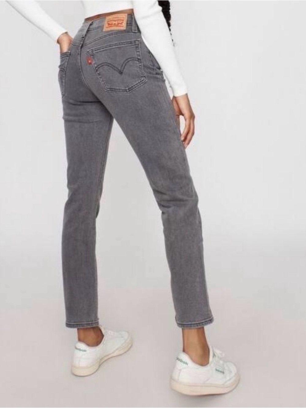 Levi Wedgie Straight in Grey